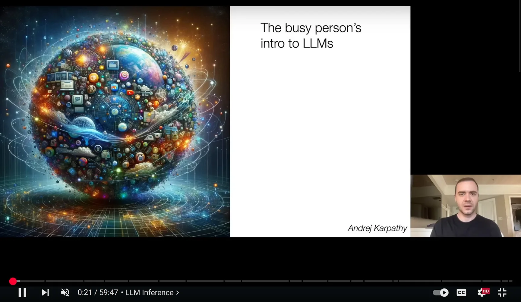 Andrej Karpathy — short LLM video